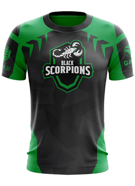 Black Scorpions Green Jersey