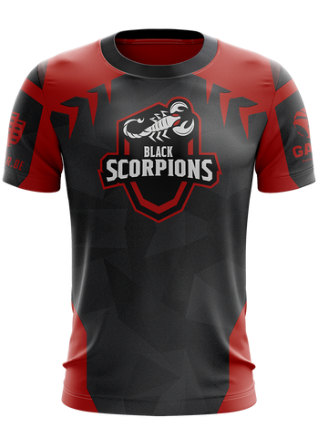 Black Scorpions Red Jersey