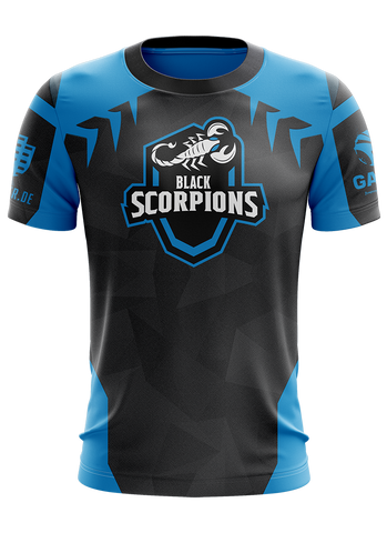 Black Scorpions Blue Jersey