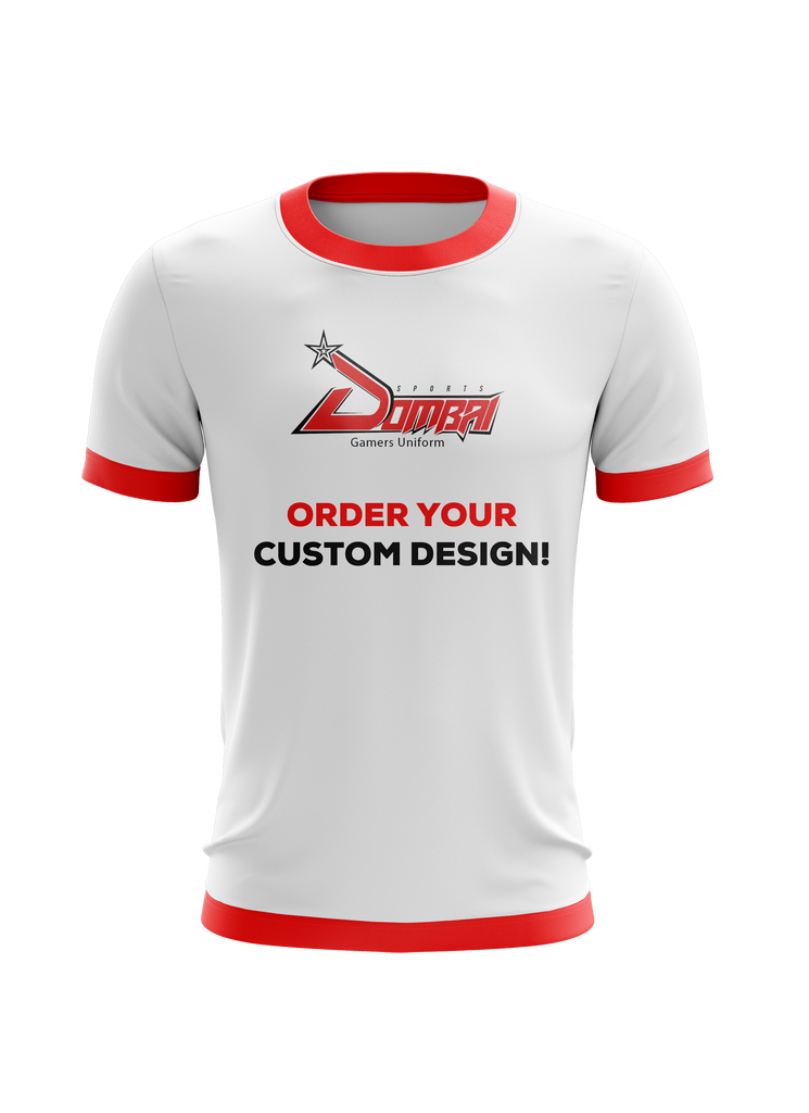 Black And Red Layout Esport Tshirt Design Template Stock