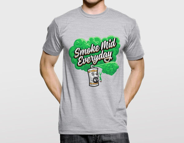 SMOKE MID EVERYDAY T-SHIRT (CS:GO DOPE SERIES 1)