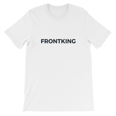 FRONTKING LETTERS Unisex short sleeve t-shirt