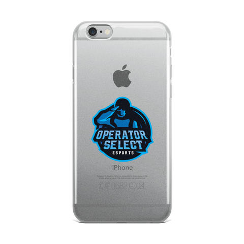 Operator Select Esports iPhone Case