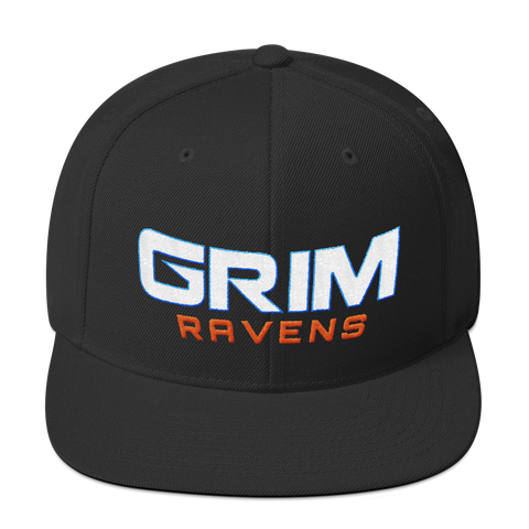 Grim Ravens Snapback Hat