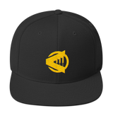 Rising Note Yellow Logo Snapback Hat